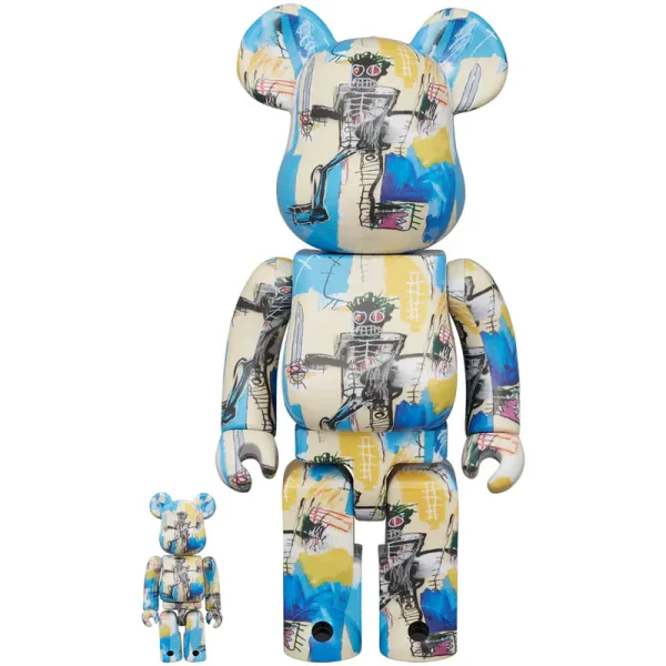 JEAN-MICHEL BASQUIAT 12th Ver. 100％ & 400％ BE@RBRICK