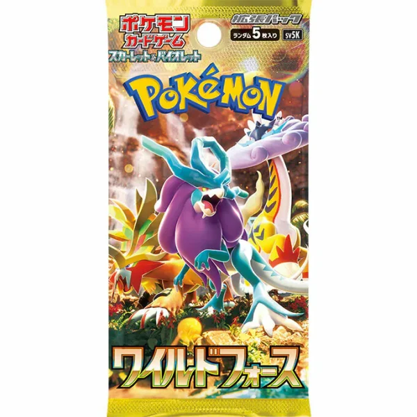 ポケモンカード: 拡張パック「ワイルドフォース」-SV5k (原盒)
