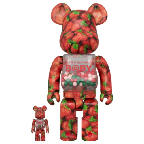 MY FIRST BE@RBRICK Strawberry Ver. 100％ & 400％ / 1000% BE@RBRICK