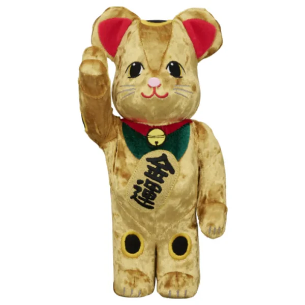 招財貓 招き猫 金 金運 着ぐるみ 400％ / 1000% BE@RBRICK