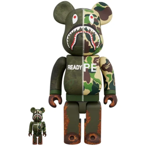 BAPE(R) x Readymade 400% & 100% SET BE@RBRICK
