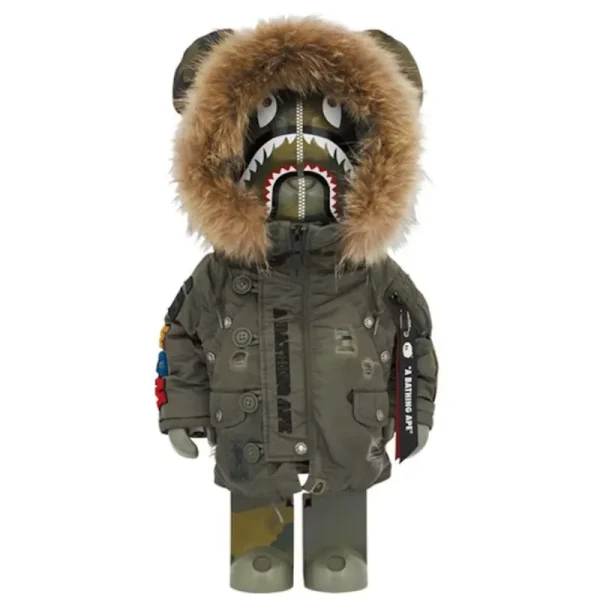 00052.webp BAPE(R) x Alpha Camo Shark 2023 1000% BE@RBRICK