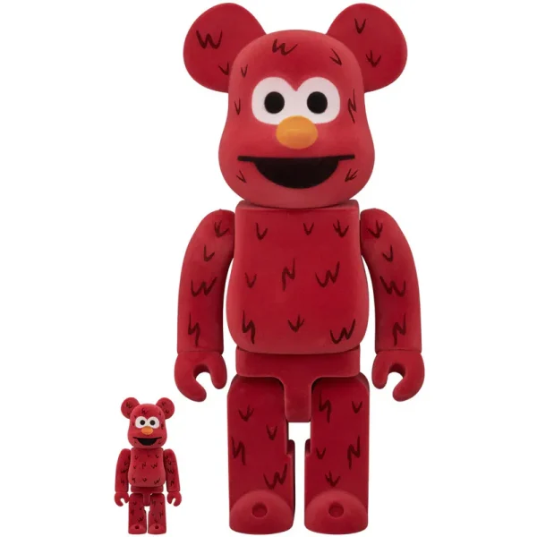 00054.webp ELMO FLOCKY Ver. 100% & 400% BE@RBRICK