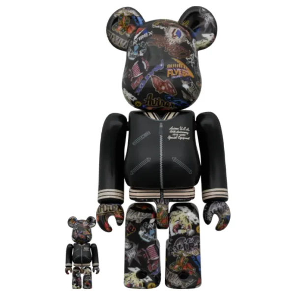 AVIREX 50th VARSITY 100％ & 400％ BE@RBRICK