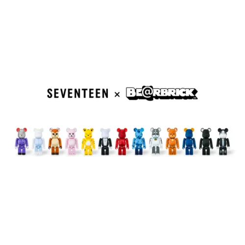 00083.webp SEVENTEEN×BE@RBRICK 100% 13PCS FULL SET / 400% BE@RBRICK