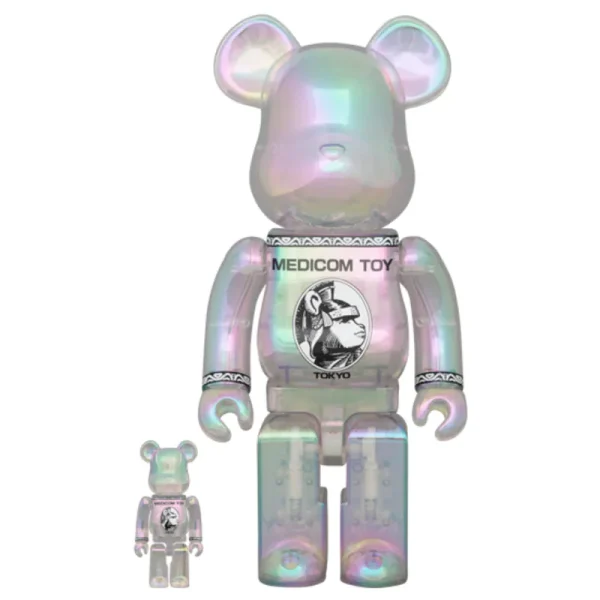 CENTURION CLEAR CHROME Ver. 100％ & 400％ BE@RBRICK