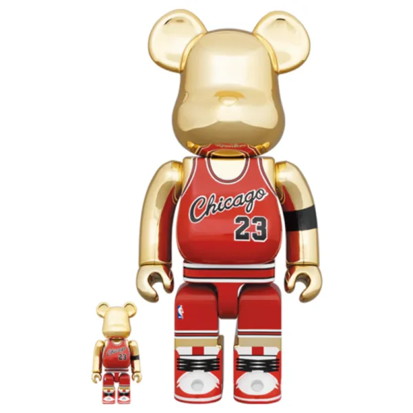 00110.webp Michael Jordan 1985 Rookie Jersey 400%+100% / 1000% BE@RBRICK