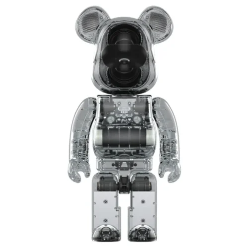 00114.webp BE@RBRICK AUDIO 藍芽喇叭 Portable Bluetooth Speaker Clear/Smoke/Black 400% BE@RBRICK