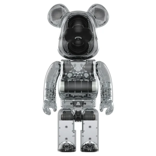 BE@RBRICK AUDIO 藍芽喇叭 Portable Bluetooth Speaker Clear/Smoke/Black 400％ BE@RBRICK