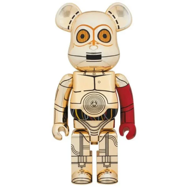 *中古品* *只有彩盒* Star Wars The Force Awakens C-3PO 1000% BE@RBRICK