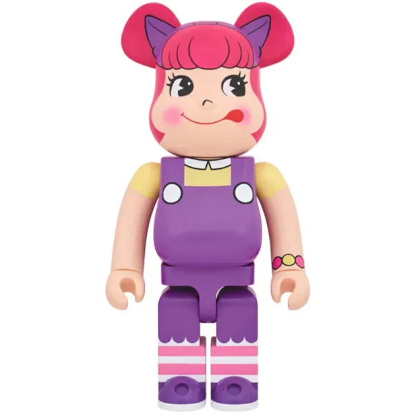 *中古品* *只有彩盒* 不二家 × POTR ペコちゃん 惡魔牛奶妹 1000％ BE@RBRICK