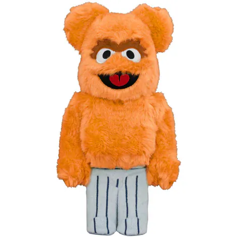00133.webp “芝麻街 SESAME STREET” OSCAR THE GROUCH COSTUME(The Original Orange Fur Costume Ver.) 400% BE@RBRICK