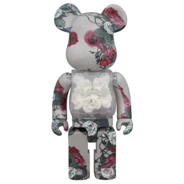 FLOR@ GLOW IN THE DARK 400％ / 1000% BE@RBRICK