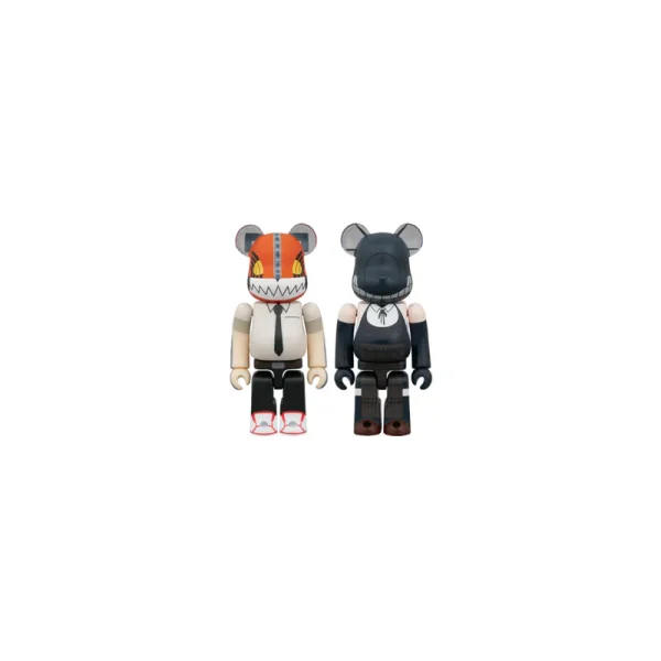 鏈鋸人 チェンソーマン＆ボム 2PCS SET 100％ BE@RBRICK