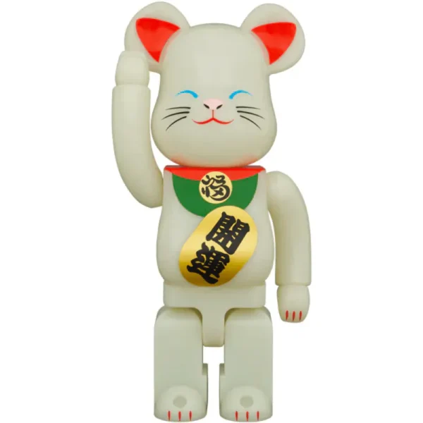 00192.webp 招き猫 招財貓 ベアブリック 桃金メッキ 400% BE@RBRICK