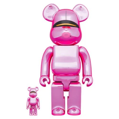 00203.webp SORAYAMA 空山基 ×2G PINK GOLD Ver. 100% & 400% / 1000% BE@RBRICK