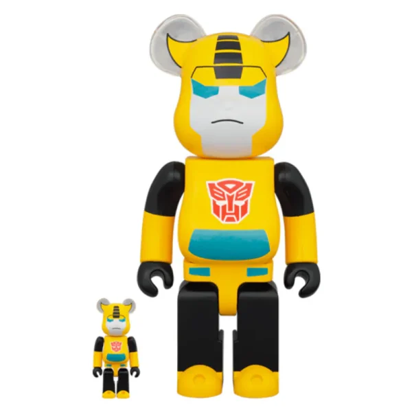 TRANSFORMERS BUMBLEBEE 100％ & 400％ / 1000% BE@RBRICK