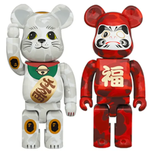 00221.webp BAPE(R) 招き猫 & 達磨 400% / 1000% 2PCS SET BE@RBRICK