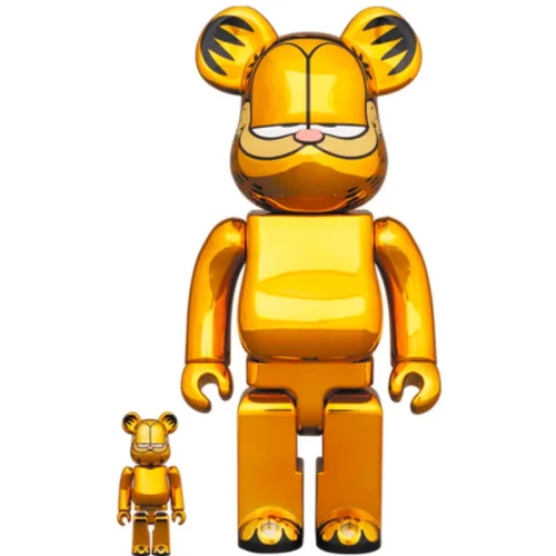 00232.webp Garfield 加菲貓 Chrome ver. 400%+100% / 1000% BE@RBRICK