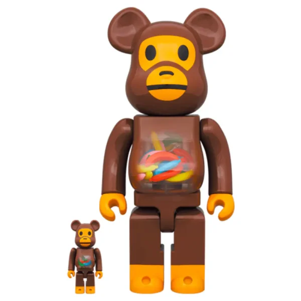 00245.webp BABY MILO(R) AND BANANA 100% & 400% BE@RBRICK