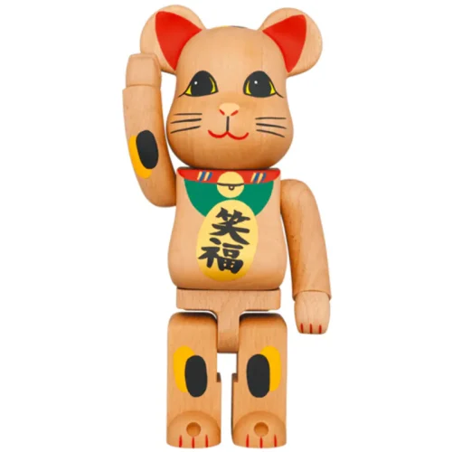 00250.webp カリモク 木 招き猫 招財貓 四 笑福 400% BE@RBRICK