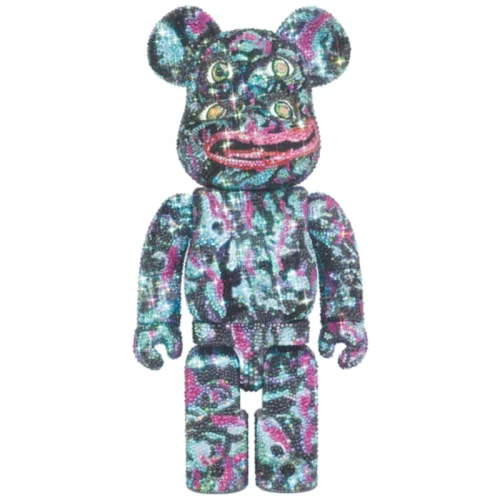 CRYSTAL DECORATE NAGNAGNAG FOUR EYES 400％ BE@RBRICK