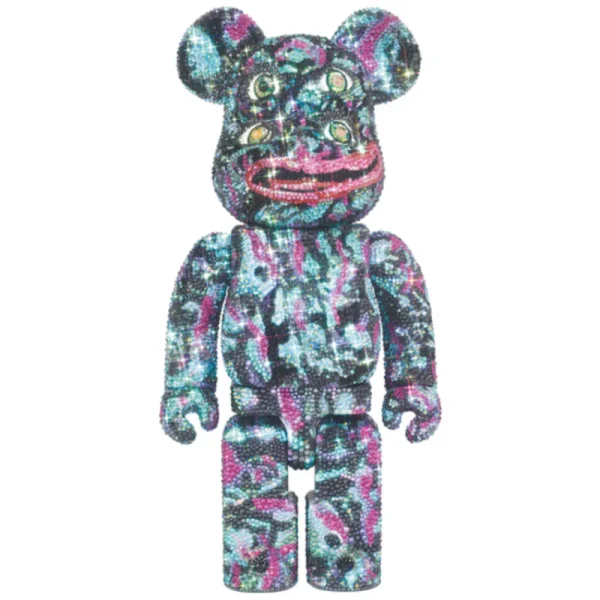CRYSTAL DECORATE NAGNAGNAG FOUR EYES 400％ BE@RBRICK
