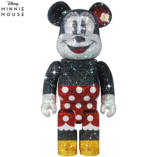 CRYSTAL DECORATE MINNIE MOUSE 400％ BE@RBRICK
