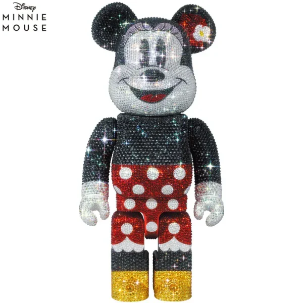 CRYSTAL DECORATE MINNIE MOUSE 400％ BE@RBRICK