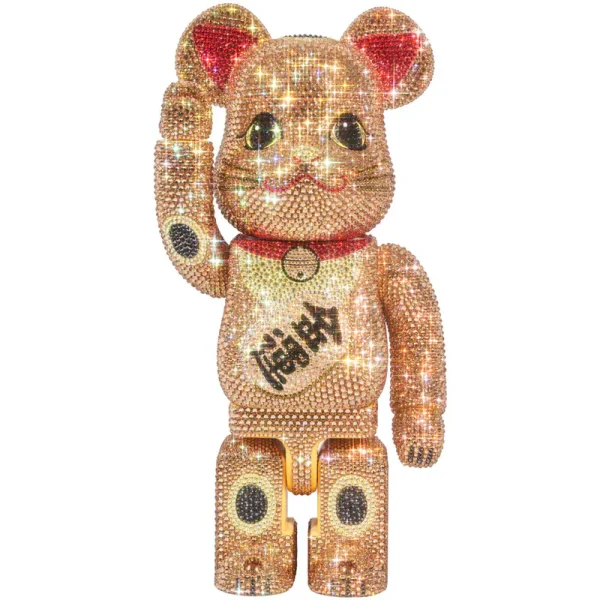 00265.webp CRYSTAL DECORATE 招き猫 招財貓 金 金運 400% BE@RBRICK