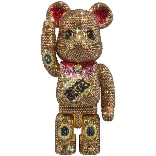 00267.webp CRYSTAL DECORATE 招き猫 招財貓 金 招福 400% BE@RBRICK