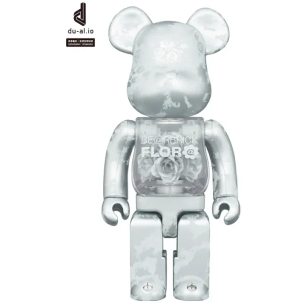 FLOR@ SILVER 400％ / 1000% BE@RBRICK