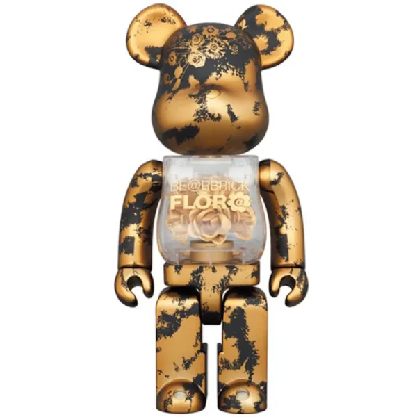 00292.webp FLOR@ MAMES GOLD (2G Exclusive) 400% / 1000% BE@RBRICK