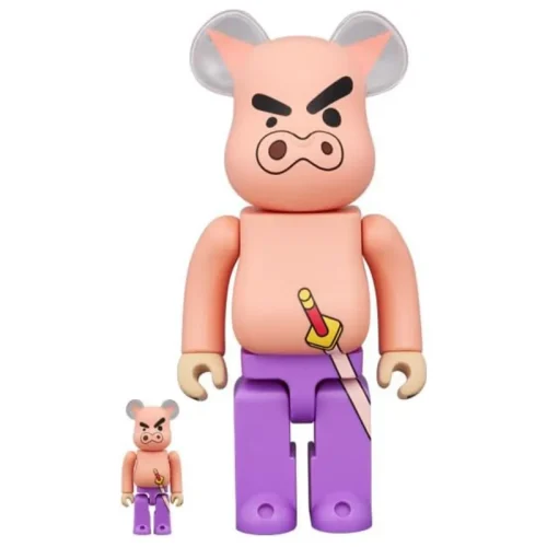 蠟筆小新 不理不理 ぶりぶりざえもん 100％ & 400％ BE@RBRICK