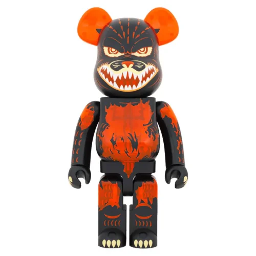 哥斯拉 ゴジラVSデストロイア版 ゴジラ (メルトダウン：クリアオレンジVer.) 1000% BE@RBRICK