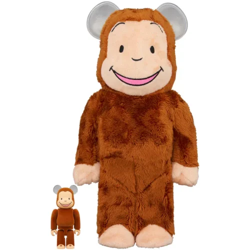 Curious George CLASSIC Ver. 100％ & 400％ BE@RBRICK