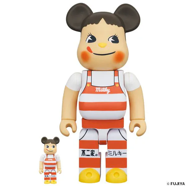 00326.webp ペコちゃん ミルキー三角帽子デザイン 100% & 400% / 1000% BE@RBRICK
