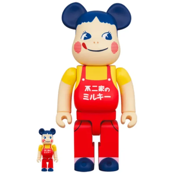 00327.webp ホーロー看板 ペコちゃん 100% & 400% / 1000% BE@RBRICK