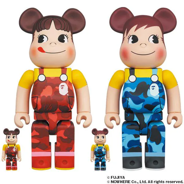 00329.webp BAPE® × ペコちゃん & ポコちゃん 100% & 400% / 1000% BE@RBRICK