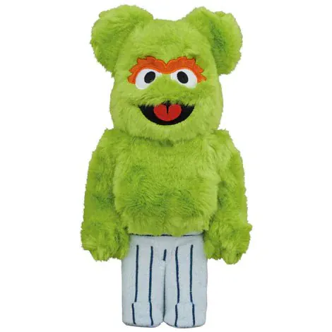 00339.webp “芝麻街 SESAME STREET” OSCAR THE GROUCH COSTUME 400% / 1000% BE@RBRICK