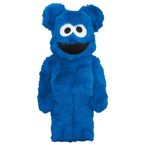 00340.webp “芝麻街 SESAME STREET” COOKIE MONSTER COSTUME Ver.2.0 400% / 1000% BE@RBRICK